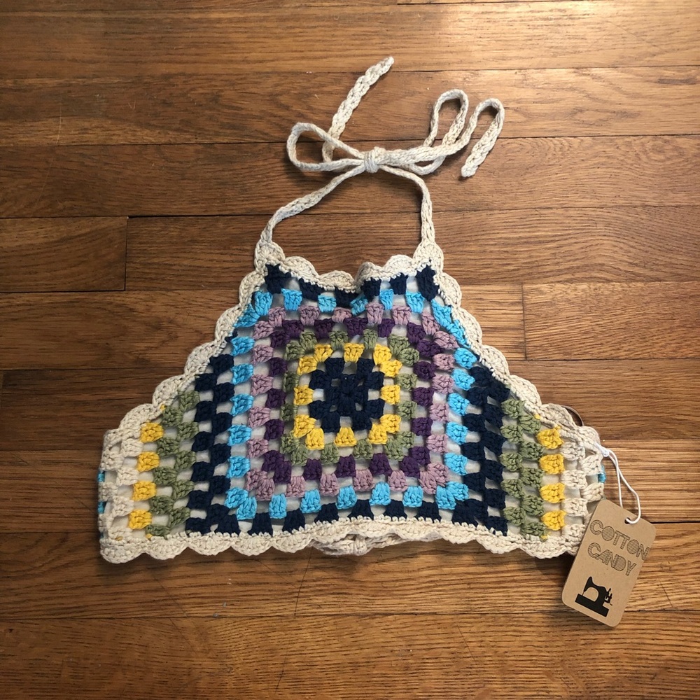 Cotton Candy halter top